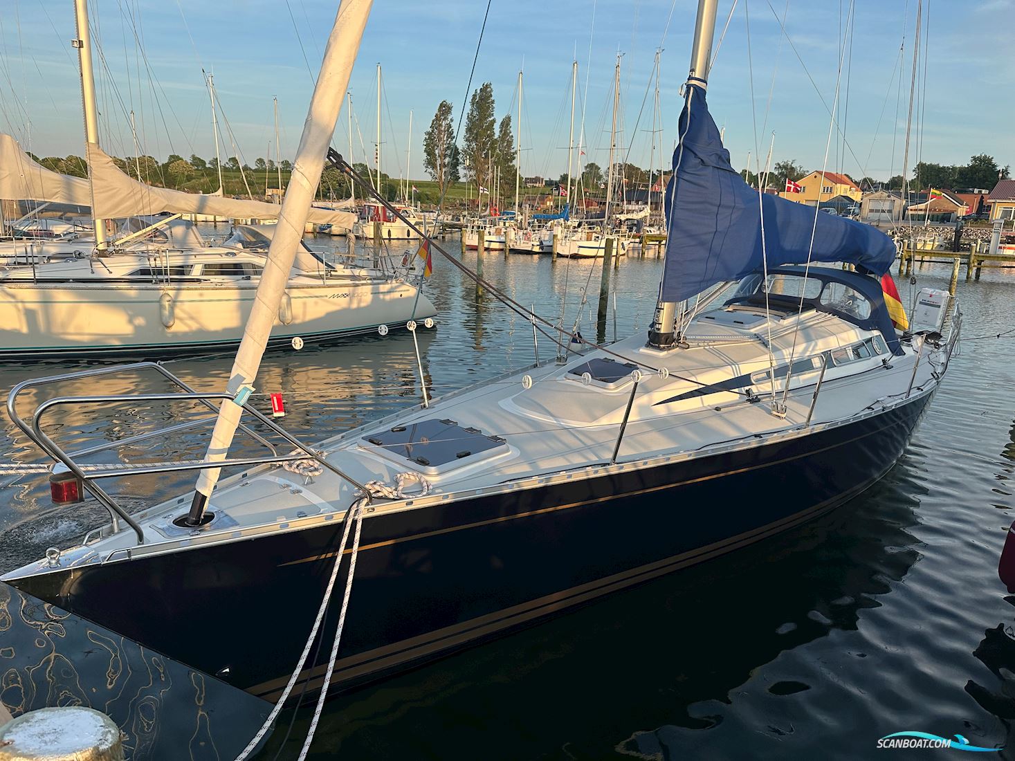 Luffe 40 Sailingboat 1993, with Yanmar GM30C-SD20 engine, Germany