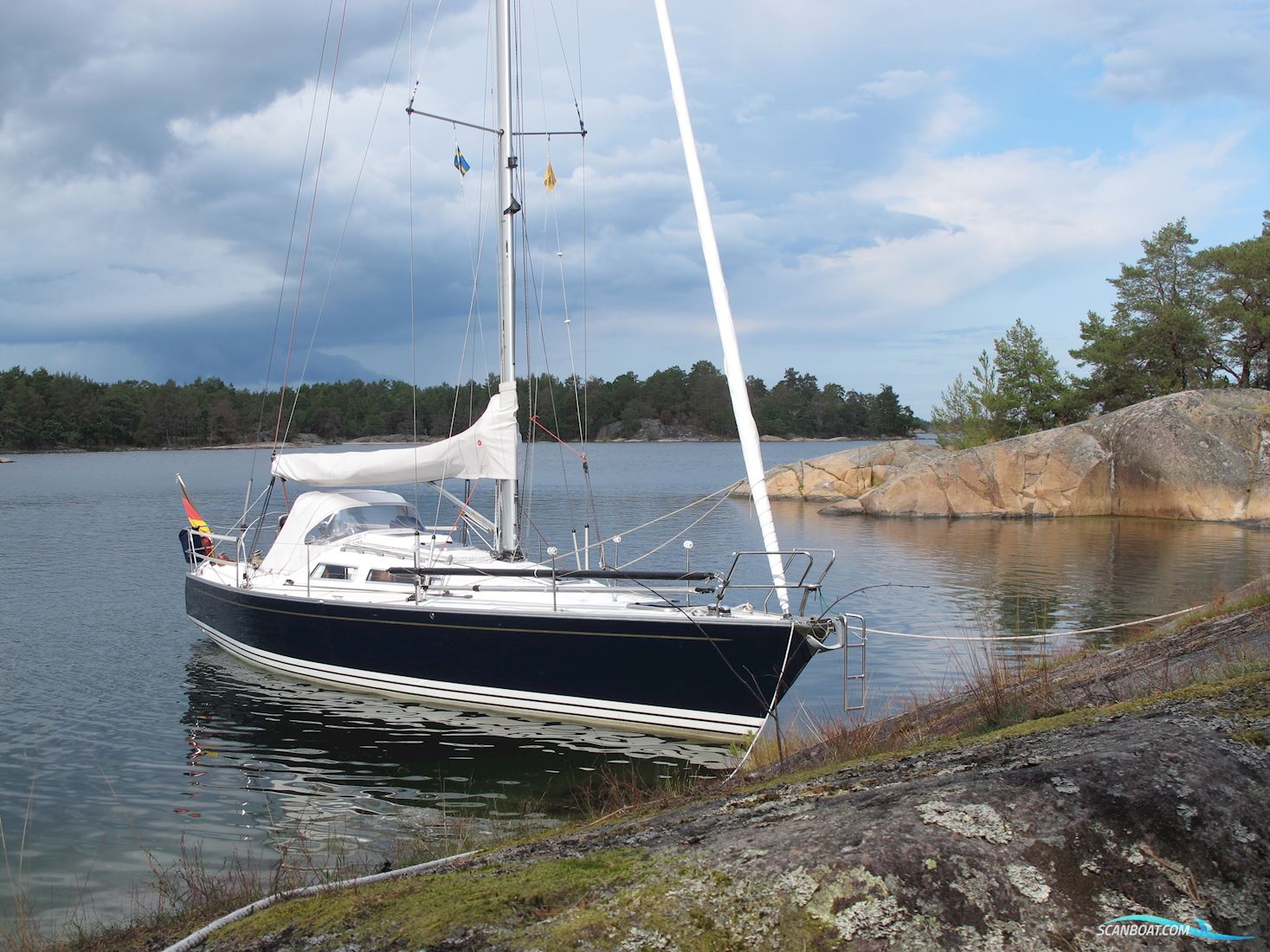 Luffe 40 Sailingboat 2003, with Volvo Penta 2030 engine, Germany
