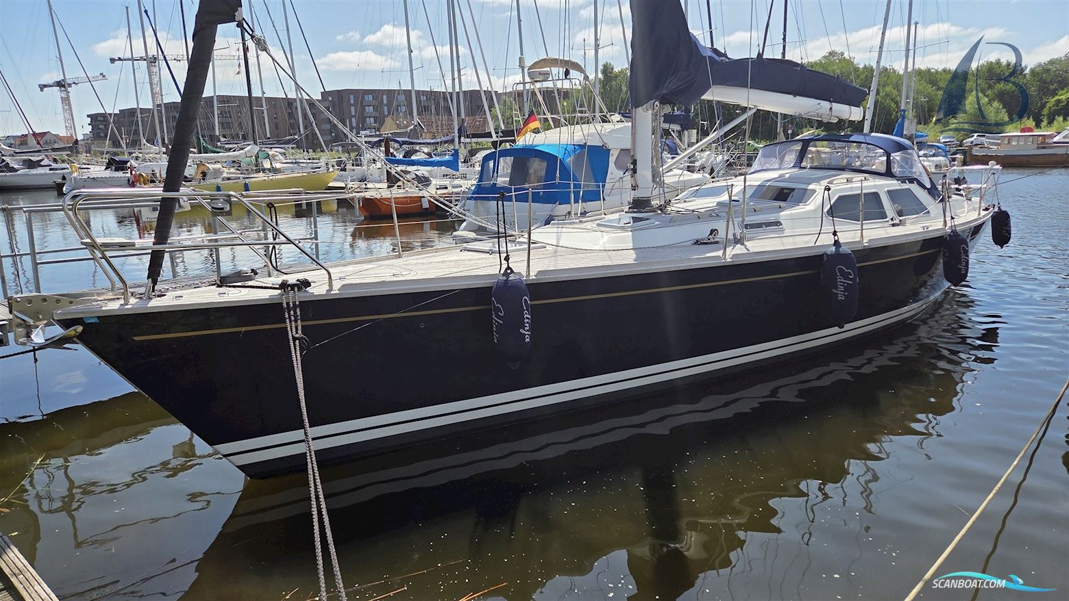 Luffe 43 DS Sailingboat 2003, with Volvo Penta D2-40F engine, Germany