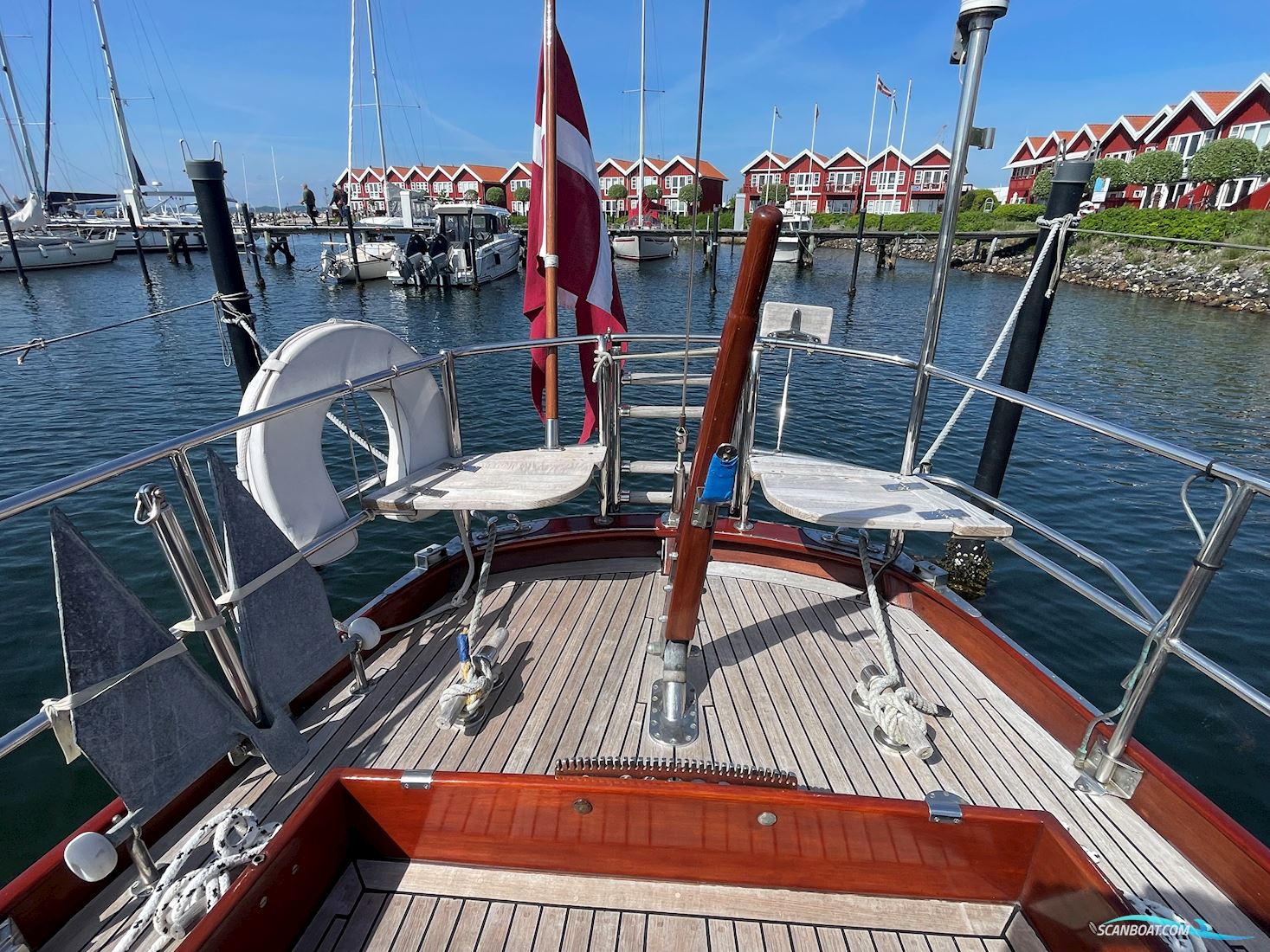 Mahogny Sejlbåd 32'