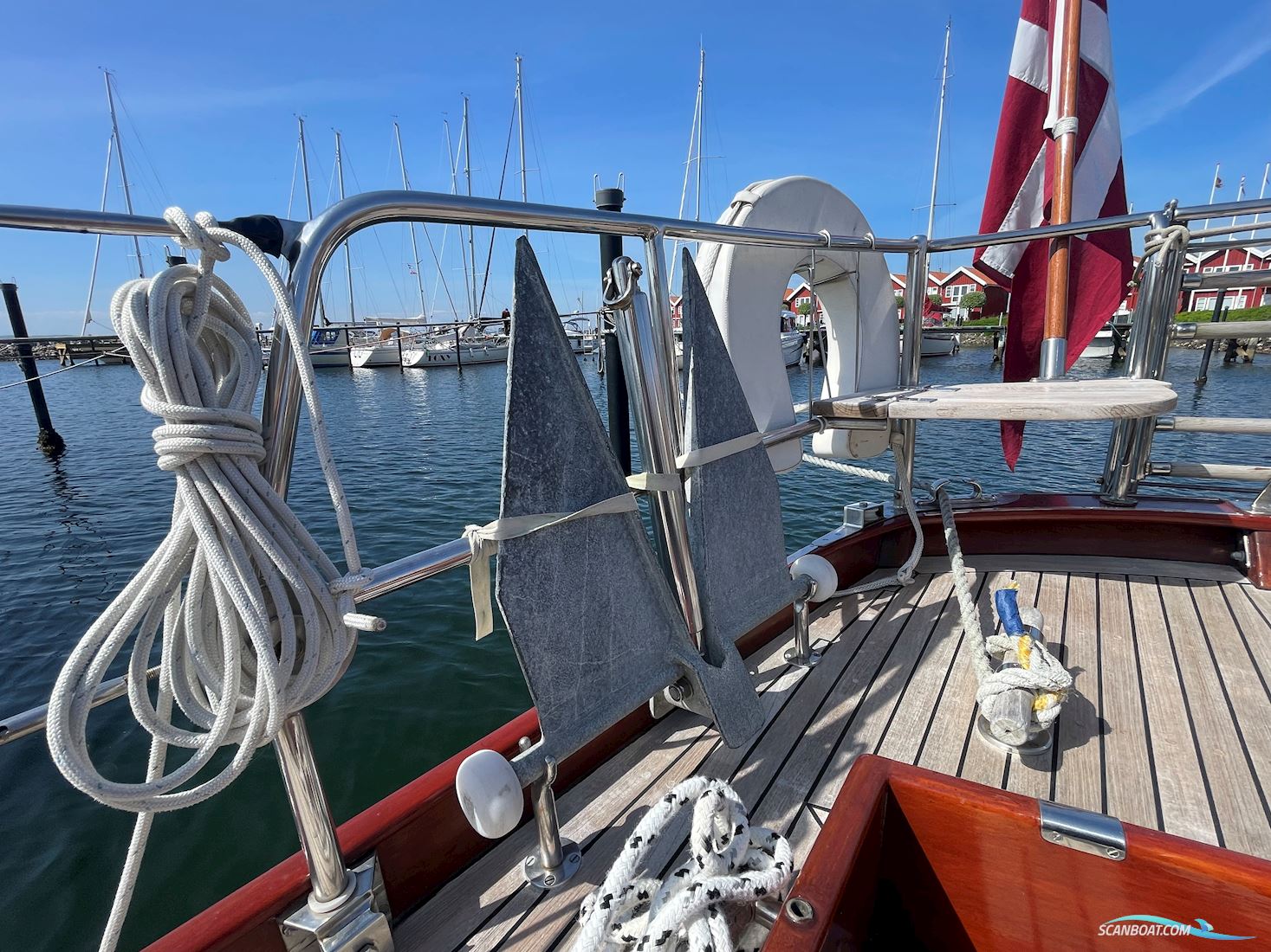 Mahogny Sejlbåd 32'