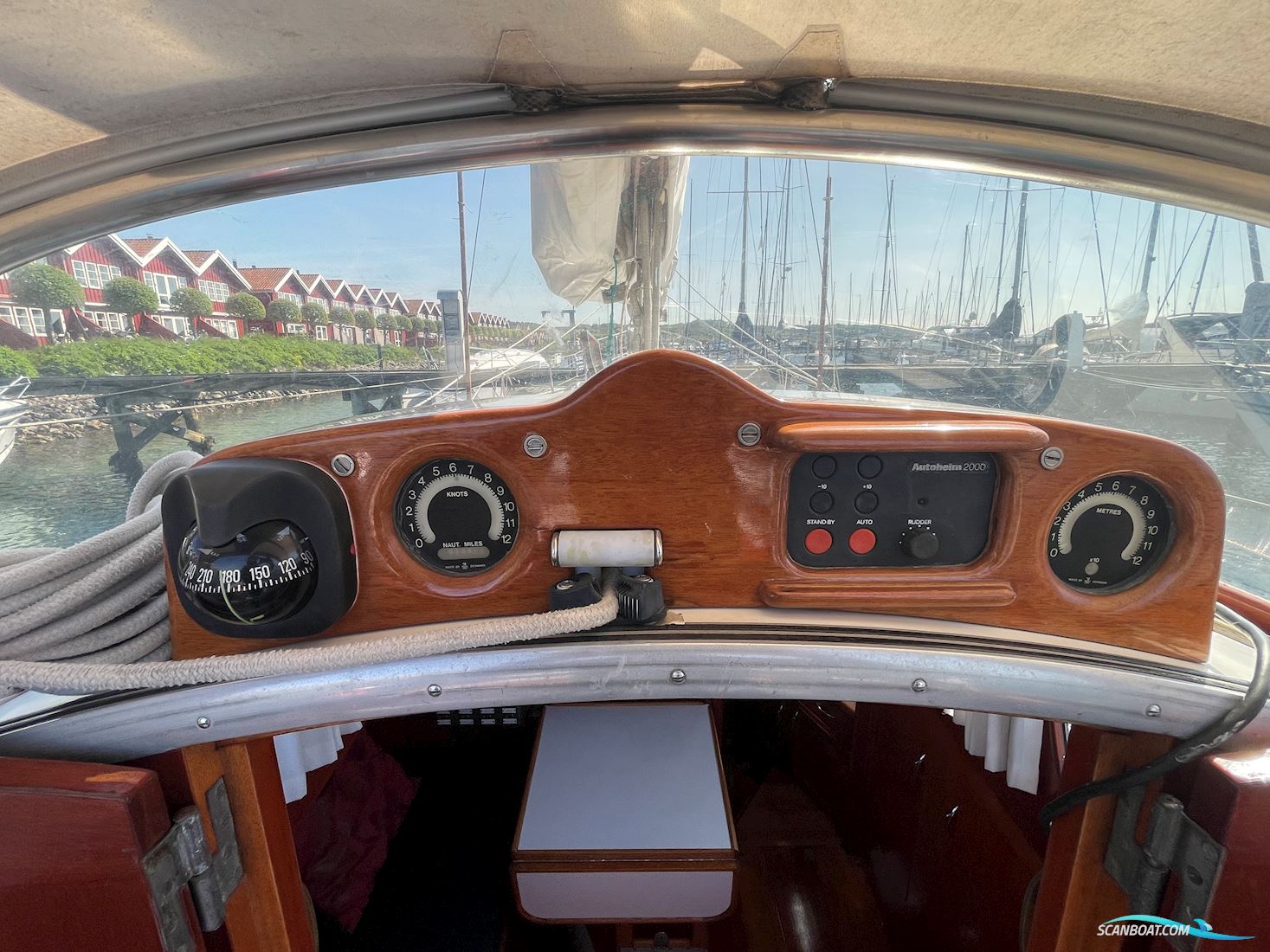 Mahogny Sejlbåd 32'