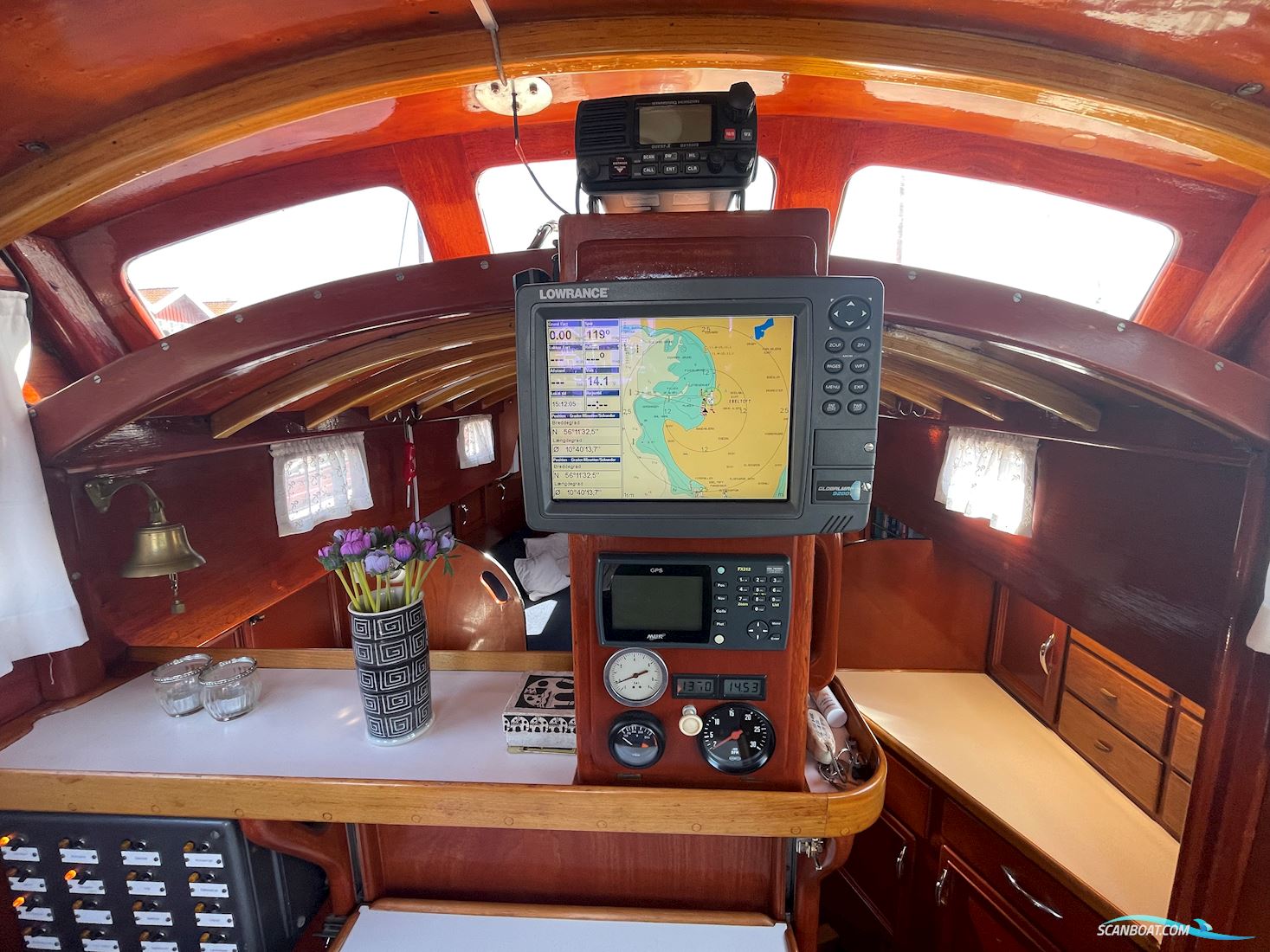 Mahogny Sejlbåd 32'