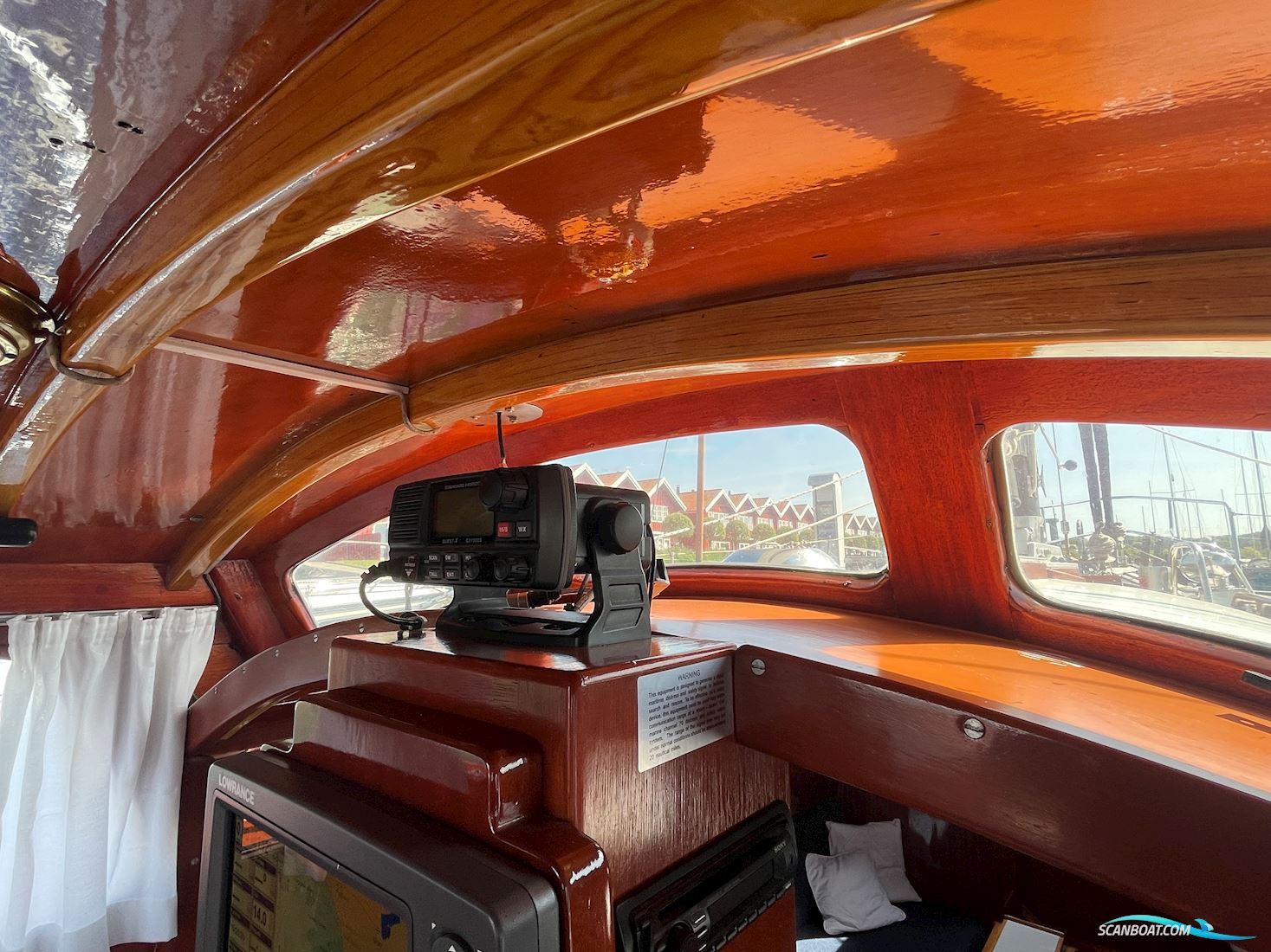 Mahogny Sejlbåd 32'