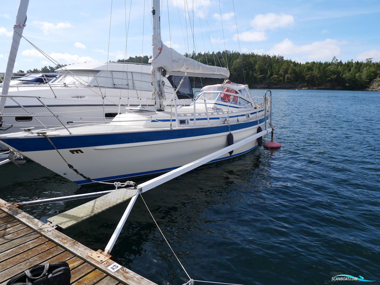 Malö Malö 96 Sailingboat 1987, with Volvo Penta 2003 Turbo engine, Sweden