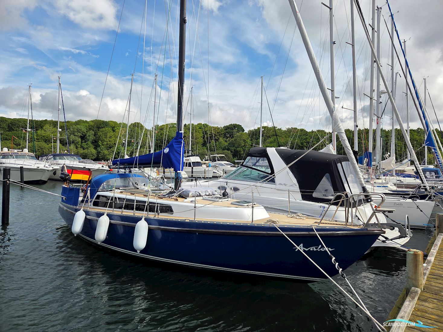 Marckmann Konsul 37 Sailingboat 1978, with Sole Diesel Mini 44 engine, Germany
