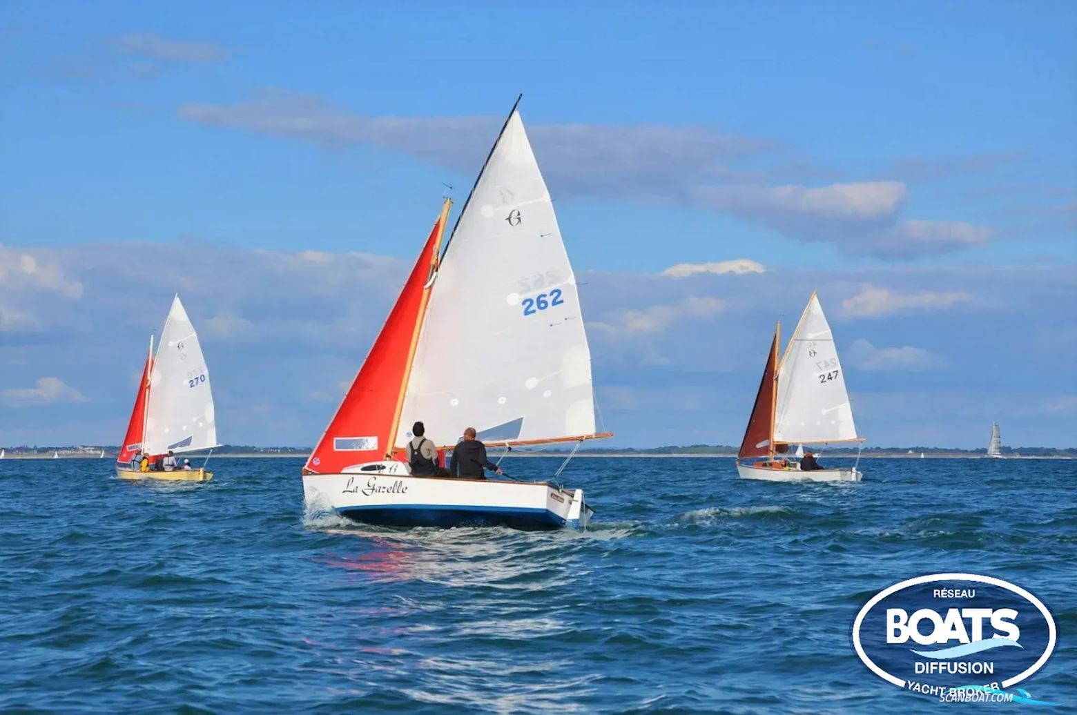 Marine Composite Gazelle Croisière Sailingboat 2012, with Suzuki engine, France