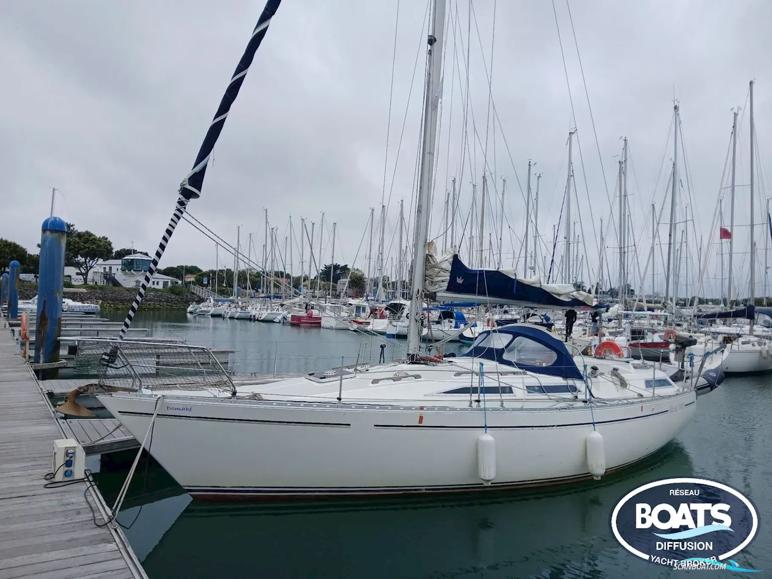 Marine Project Moody 346 Sailingboat 1990, with Thornycroft engine, France