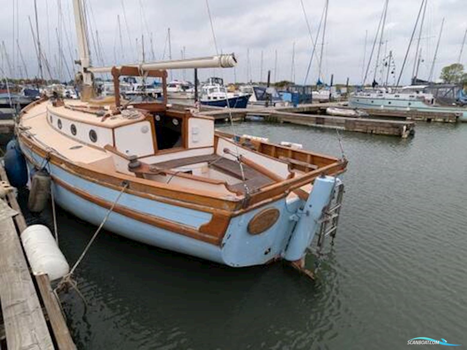 Maurice Griffiths One Off Traditional Built Wooden Sailing Yacht