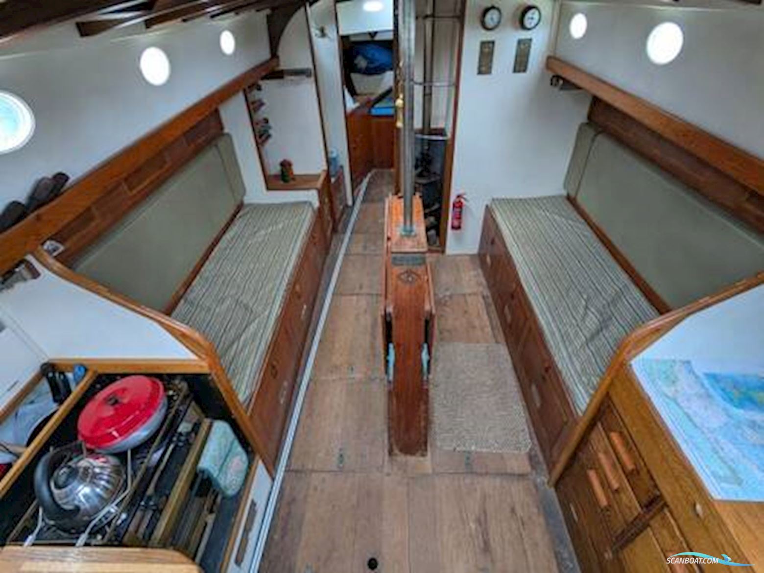 Maurice Griffiths One Off Traditional Built Wooden Sailing Yacht