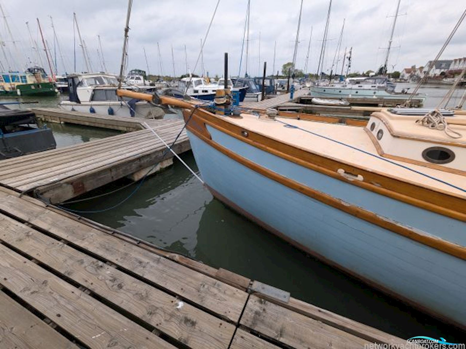 Maurice Griffiths One Off Traditional Built Wooden Sailing Yacht