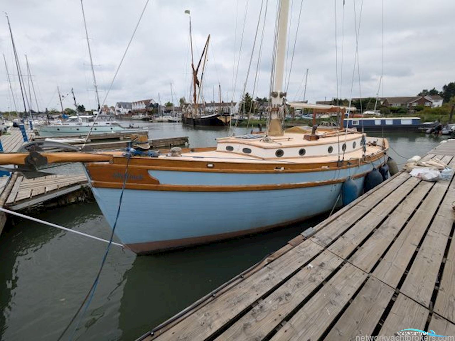 Maurice Griffiths One Off Traditional Built Wooden Sailing Yacht