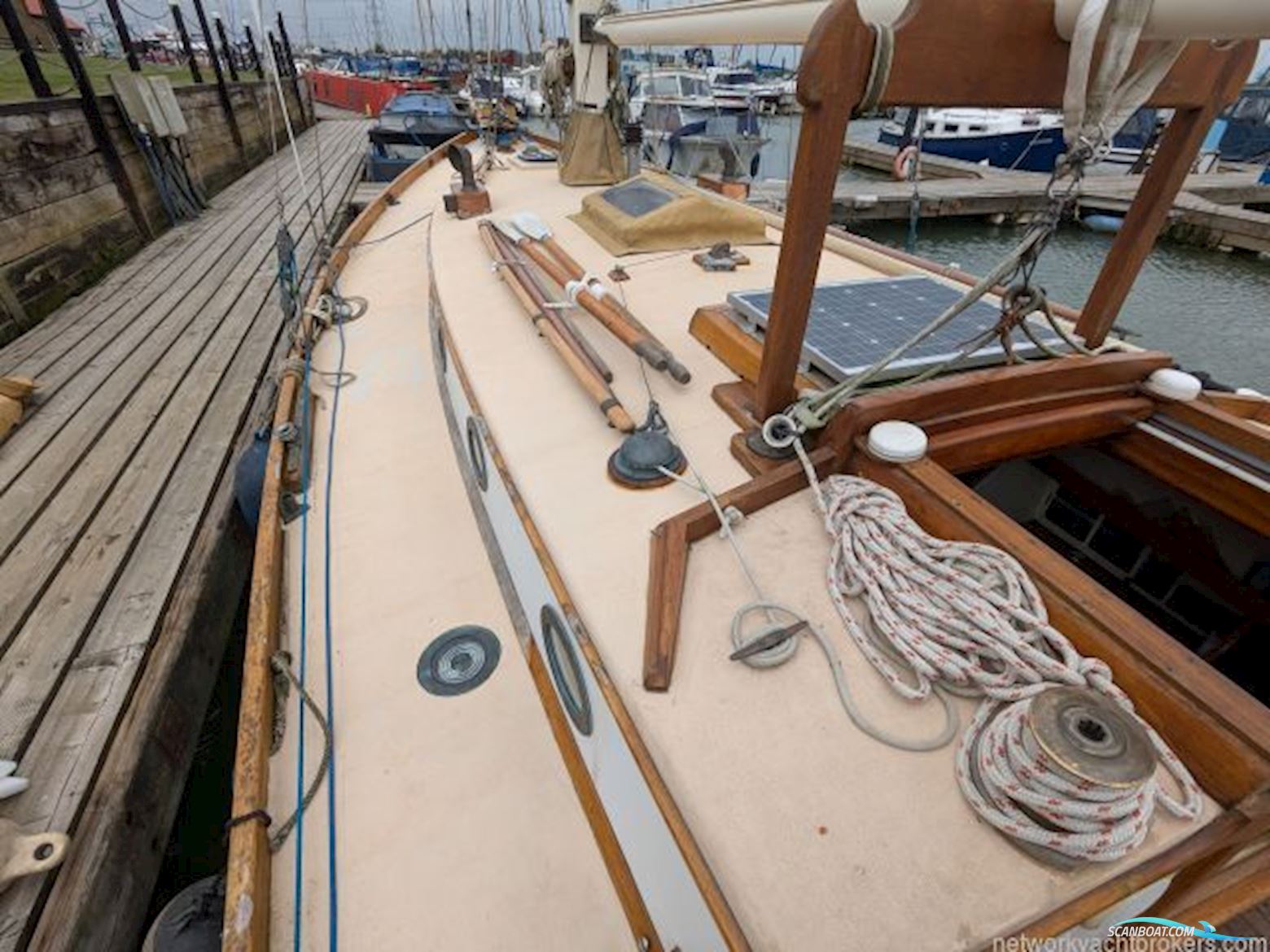 Maurice Griffiths One Off Traditional Built Wooden Sailing Yacht