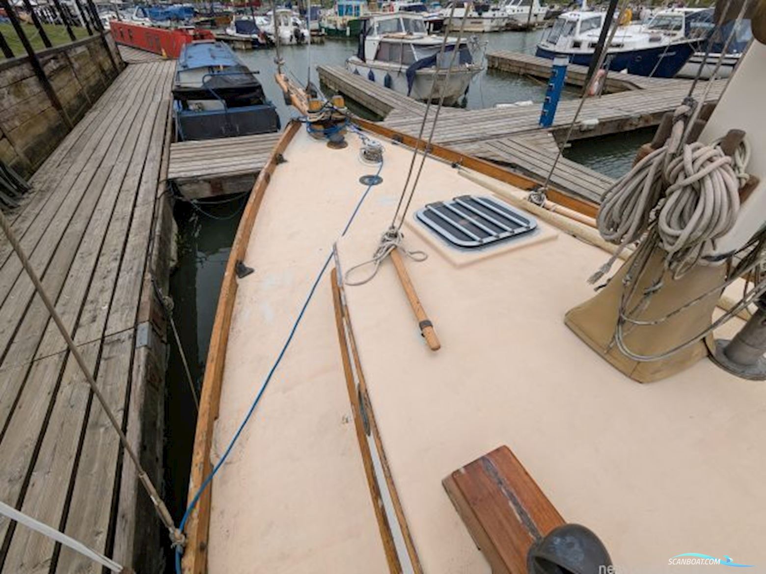 Maurice Griffiths One Off Traditional Built Wooden Sailing Yacht