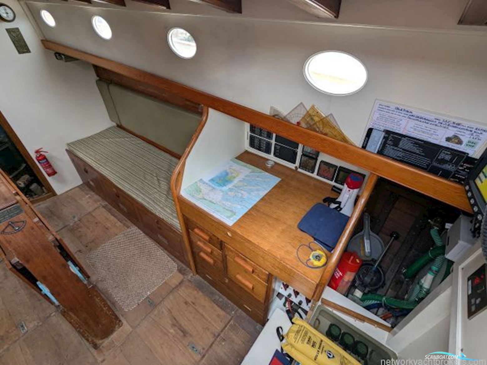 Maurice Griffiths One Off Traditional Built Wooden Sailing Yacht