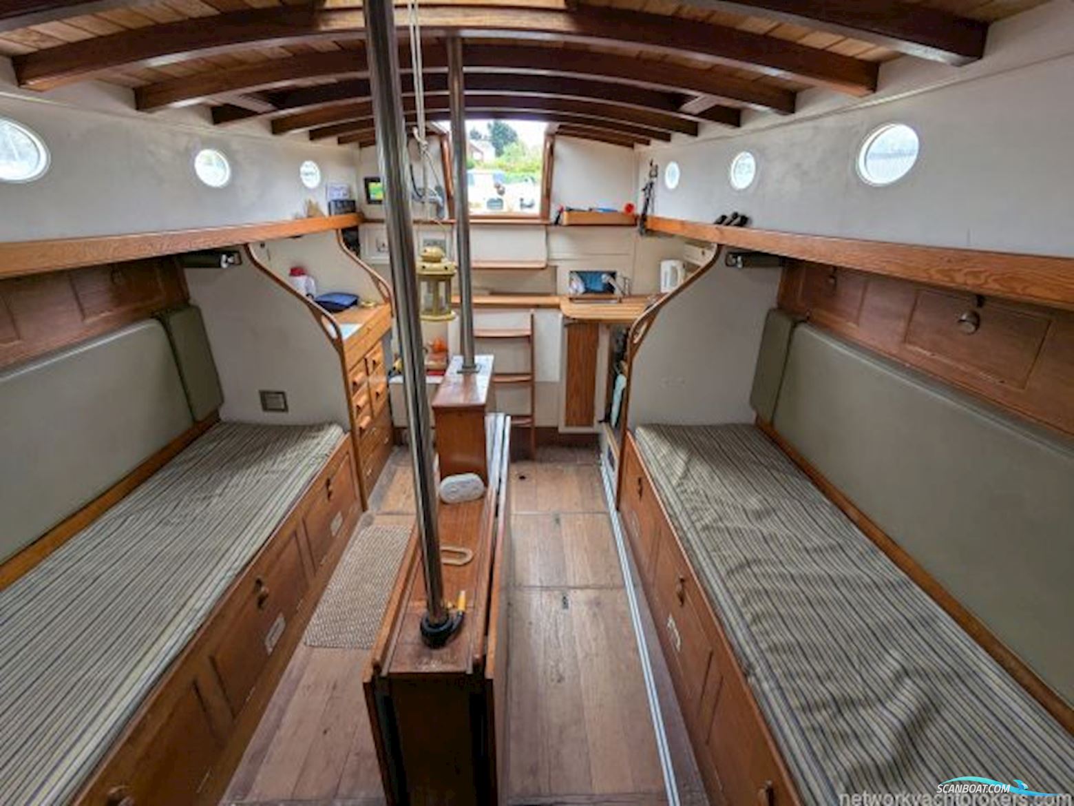 Maurice Griffiths One Off Traditional Built Wooden Sailing Yacht