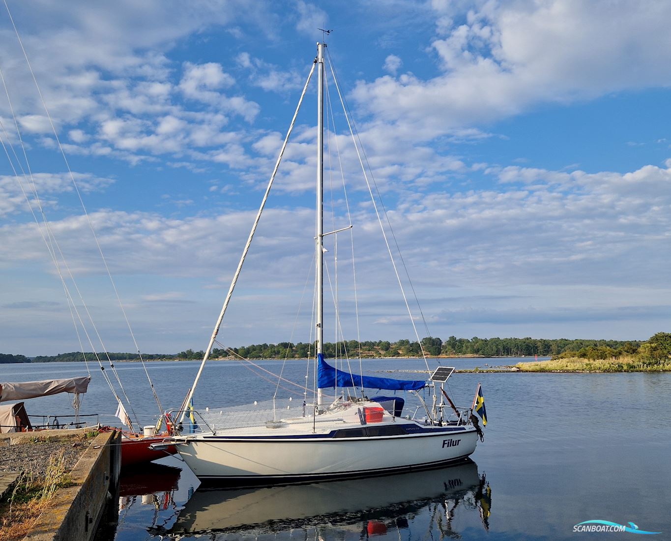 Maxi 77 Sailingboat 1979, with Mercury engine, Sweden