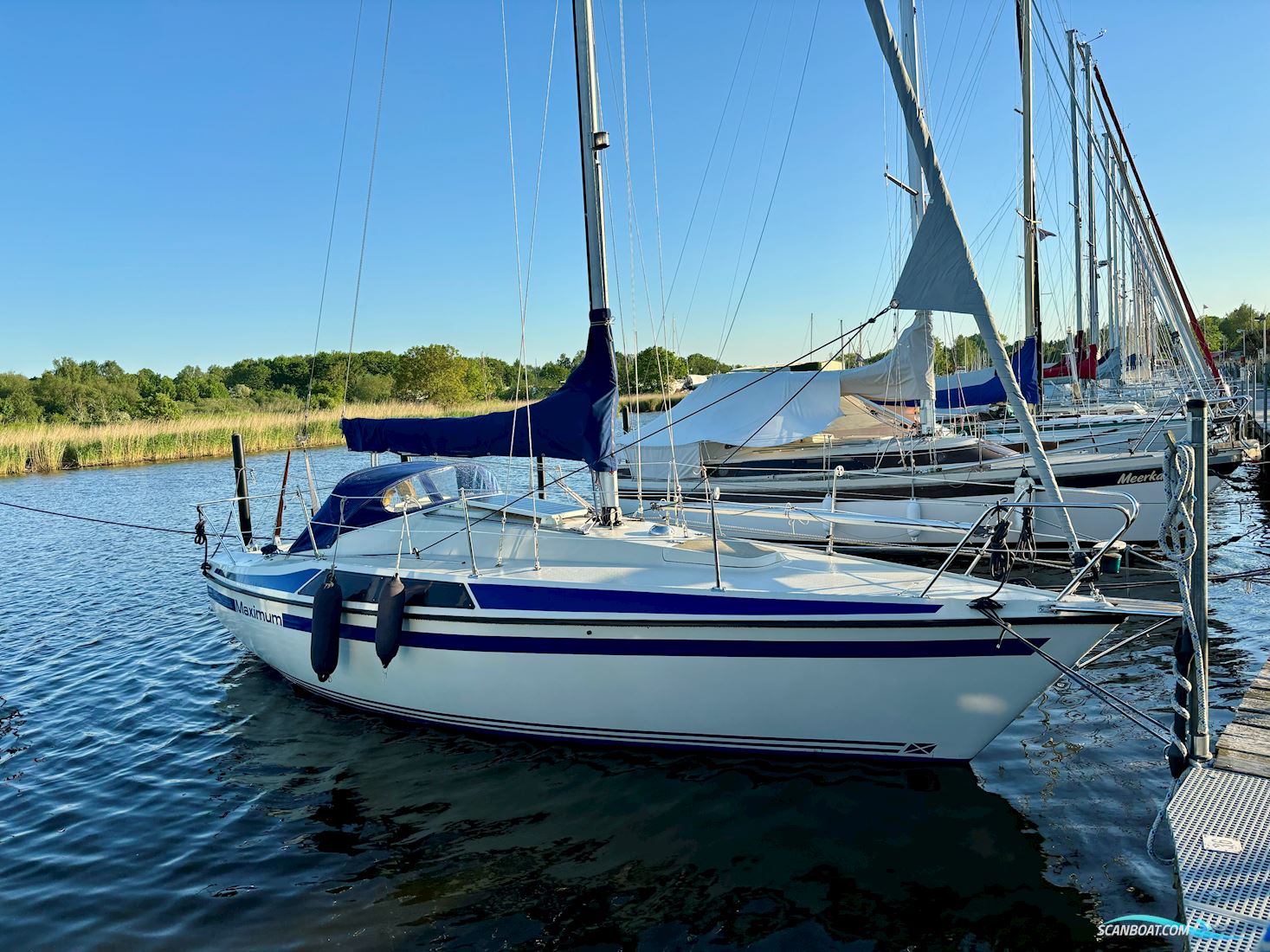 Maxi 84 Sailingboat 1980, with Volvo Penta MD7A engine, Germany