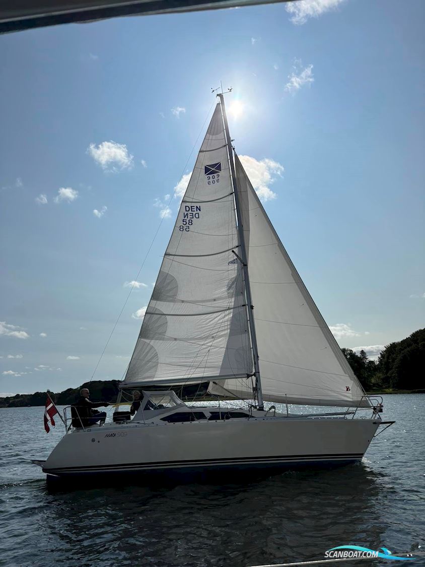 Maxi 909 Sailingboat 1987, with Volvo Penta vp2002 engine, Denmark