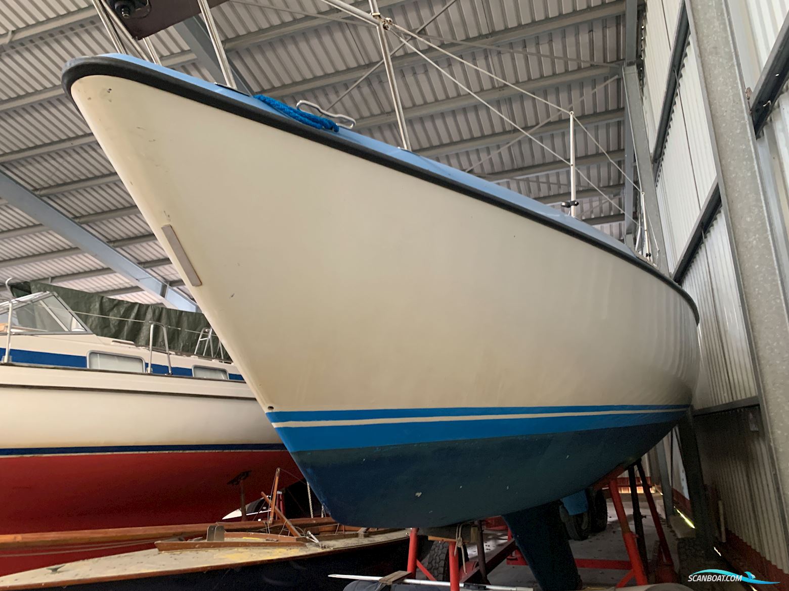 Maxi 95 Sailingboat 1976, with Volvo-Penta MD11 engine, Germany