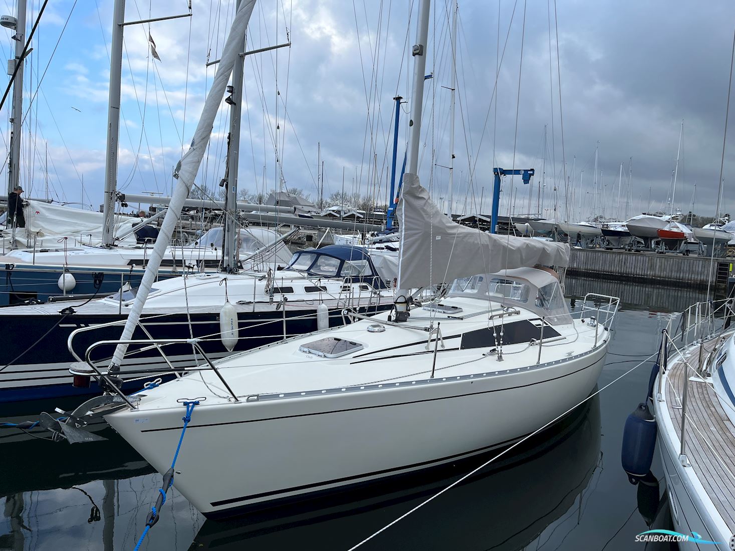 Maxi 999 Sailingboat 1986, with Volvo Penta engine, Denmark
