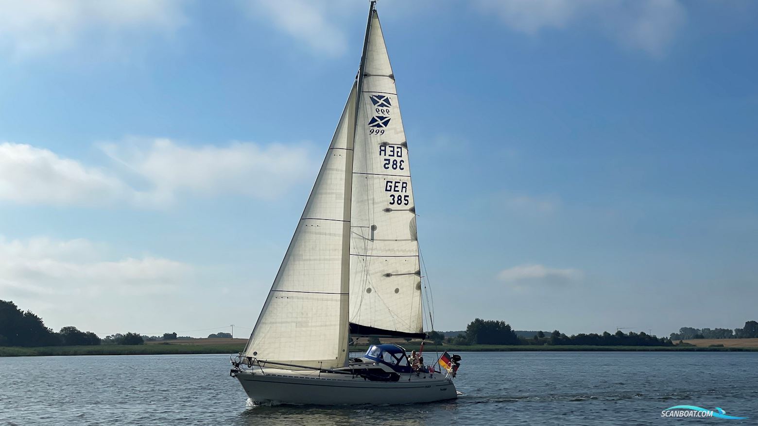 Maxi 999 Sailingboat 1988, with Volvo Penta 2002 engine, Germany