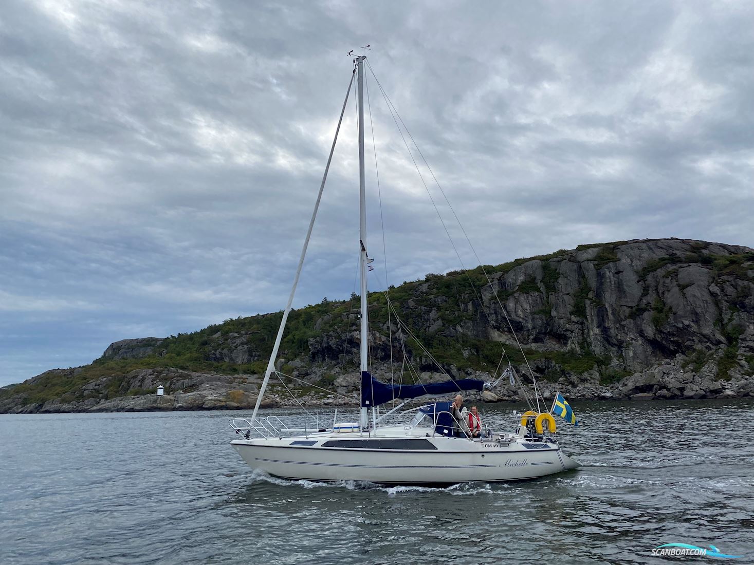 Maxi95  Sailingboat 1975, with Volvo Penta D1-30 engine, Sweden