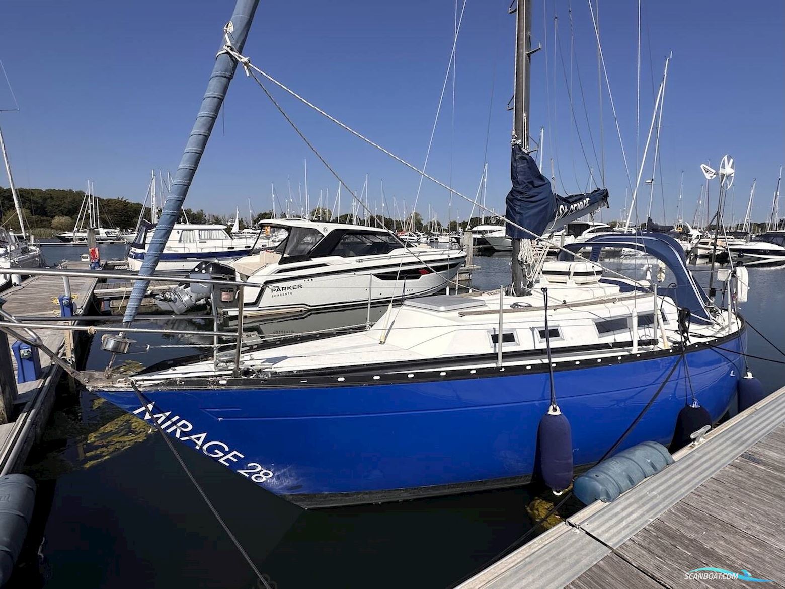 Mirage 28 Sailingboat 1979, with Thorney Croft engine, United Kingdom