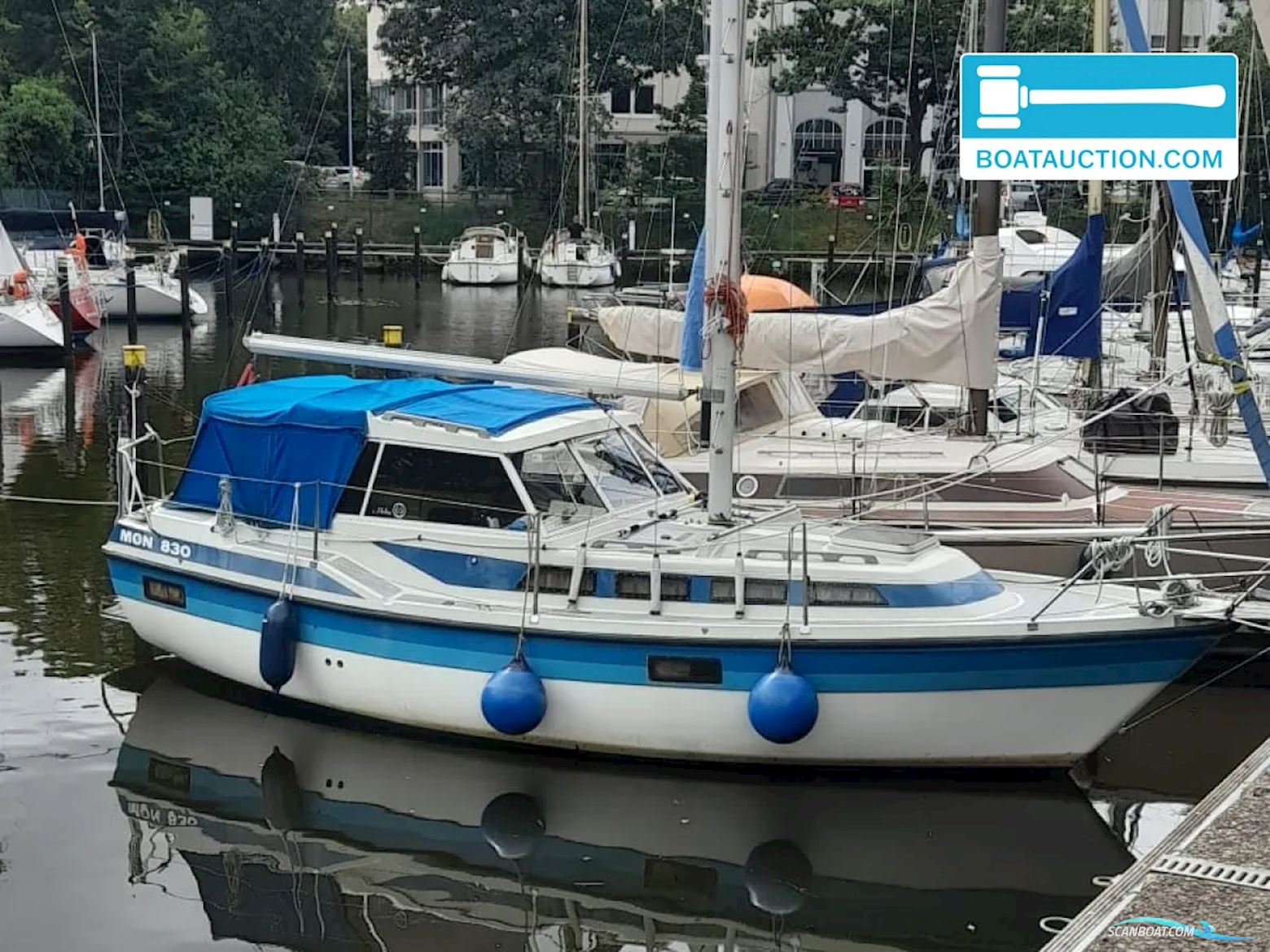 Møn 830 Sailingboat 1985, with Bukh engine, Germany