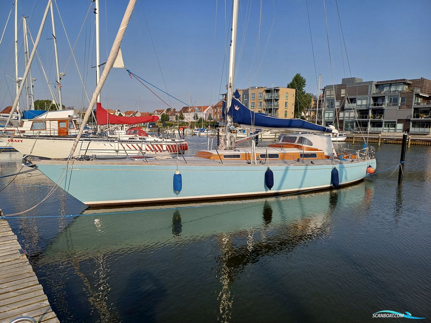 Molich 12-meter Sailingboat 1987, with Bukh DV36 engine, Denmark