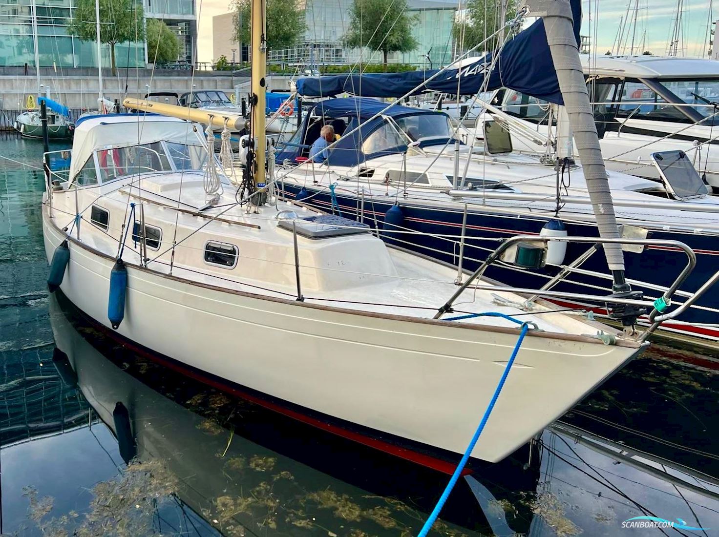 Monsun 31 Sailingboat 1974, with Volvo Penta MD2B engine, Denmark