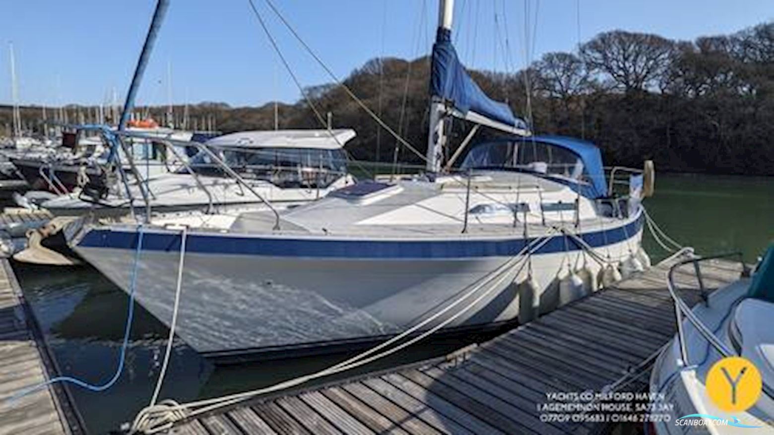 Moody 29 Sailingboat 1983, with Bukh DV20ME engine, United Kingdom