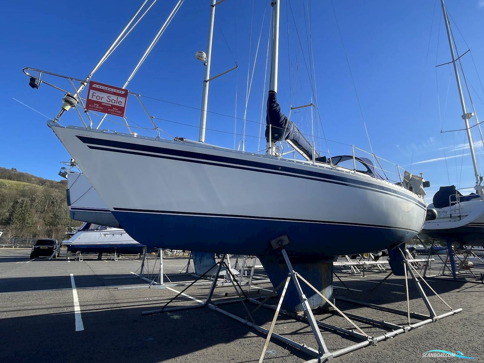 Moody 31 Sailingboat 1985, with Volvo Penta engine, United Kingdom