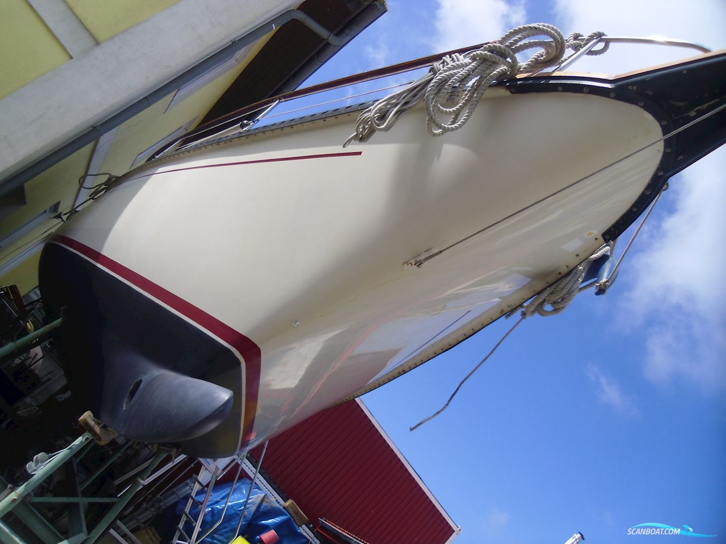 Motorsegler, Coronet Elvström 38 Sailingboat 1978, with Volvo-Penta engine, Germany
