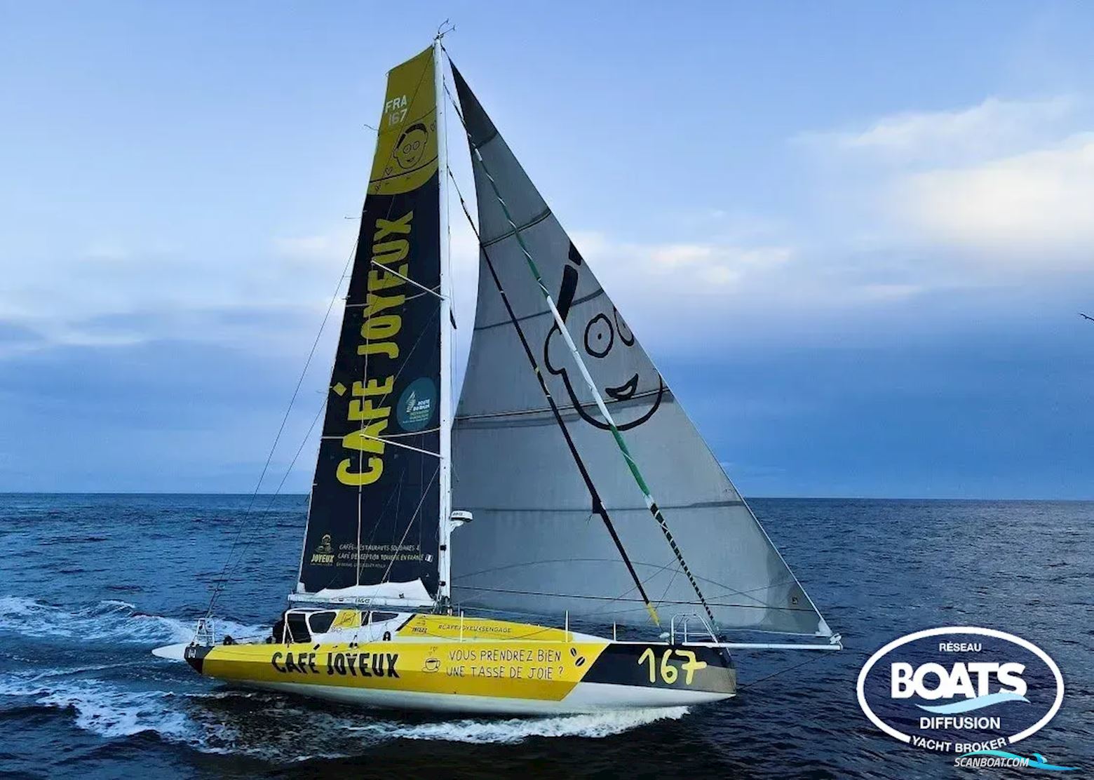 MULTIPLAST Class 40 n°167 - CLAK 40 Sailingboat 2021, with Lombardini engine, France