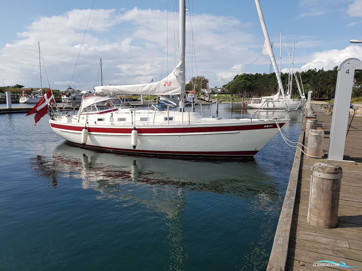 Najad 320 Sailingboat 1985, with Volvo Penta 2003 engine, Denmark