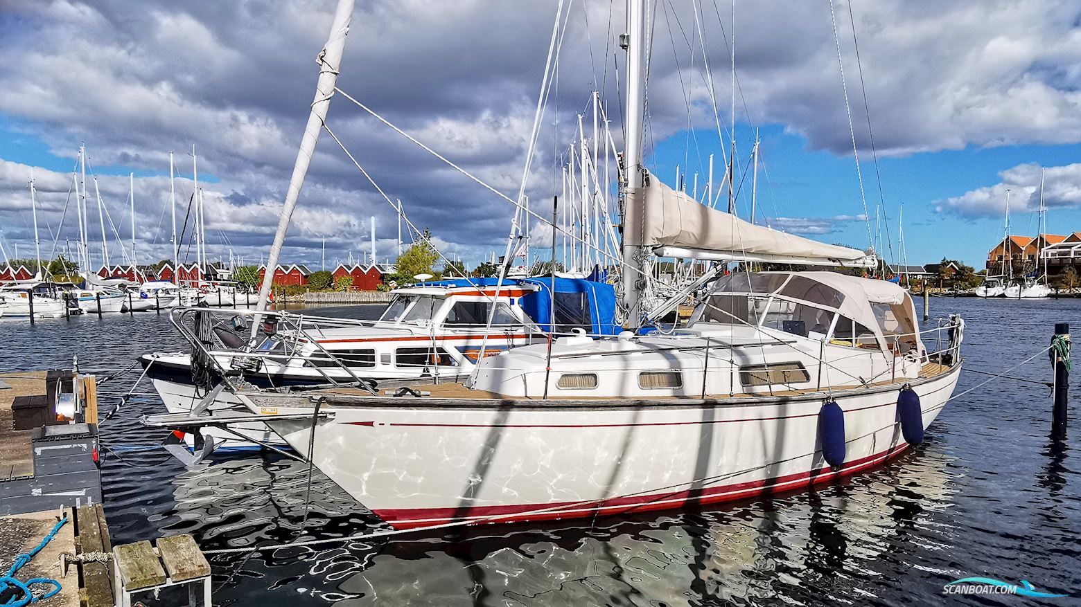 Najad 34 AK Sailingboat 1974, with Volvo Penta MD 2040 engine, Denmark