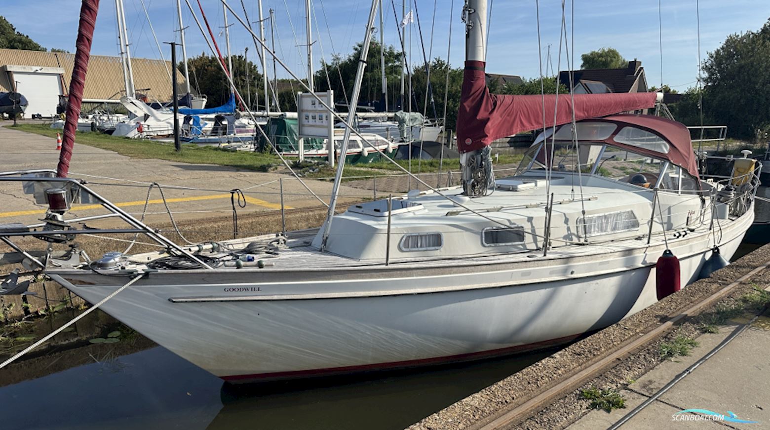 Najad 34 AK Sailingboat 1978, with Solé engine, The Netherlands