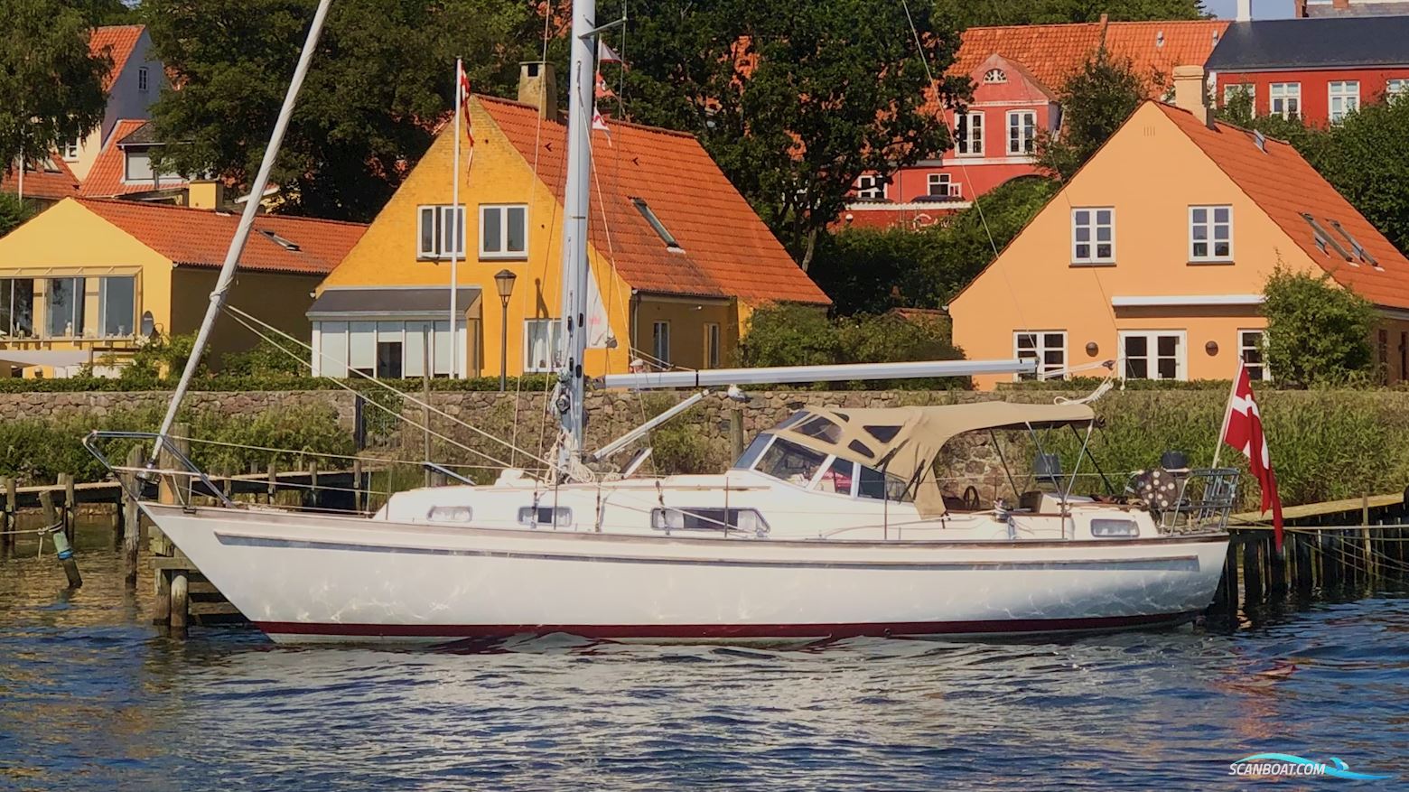 Najad 34 Sailingboat 1978, with Perkins MD50 engine, Denmark