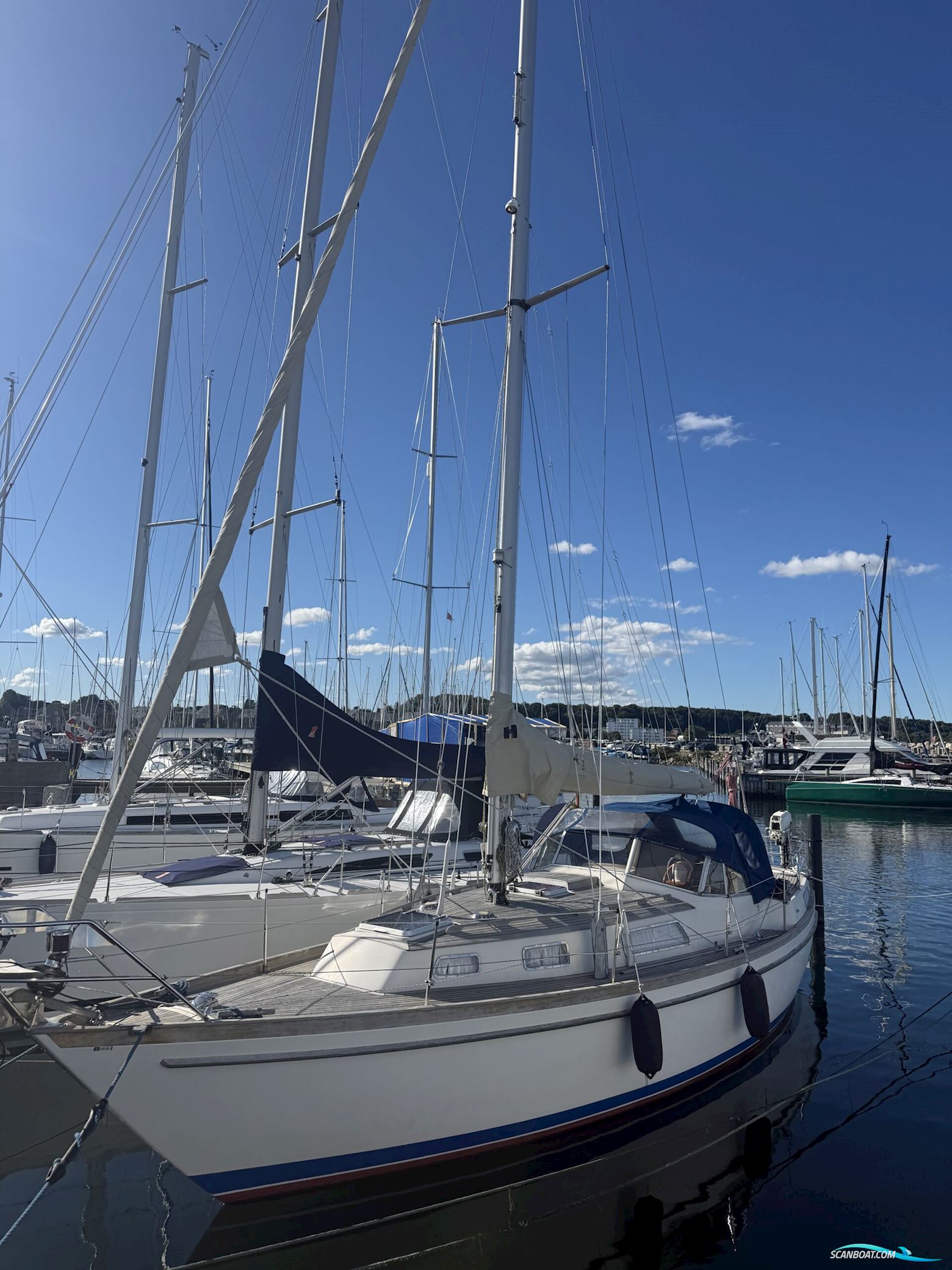 Najad 34AK, Solgt Sailingboat 1982, with Volvo Penta engine, Denmark
