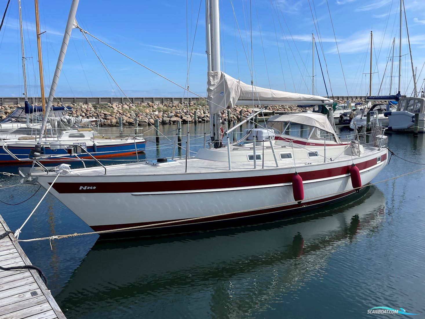 Najad 360 Sailingboat 1987, with Volvo Penta 2003T engine, Denmark