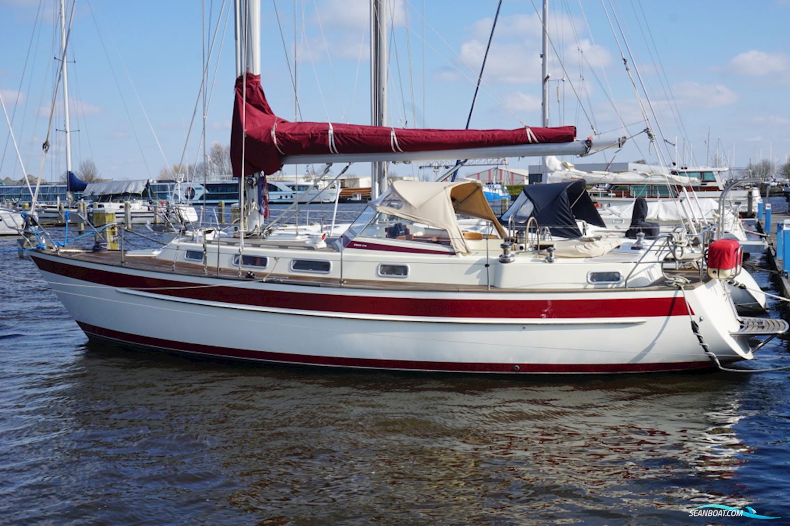 Najad 370 Sailingboat 1993, with Volvo Penta  engine, The Netherlands