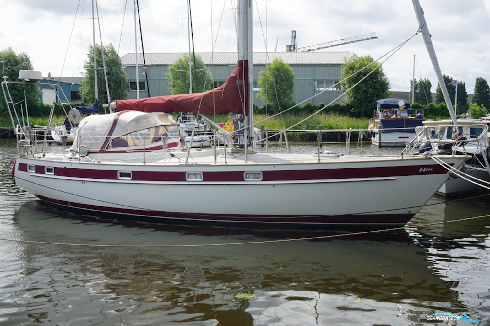 Najad 390 Sailingboat 1989, with Volvo Penta engine, The Netherlands