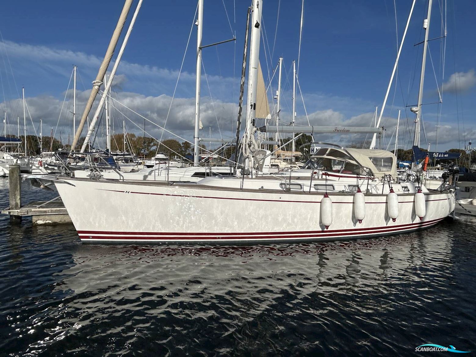 Najad 440 CC Sailingboat 2006, with Volvo D2 engine, United Kingdom