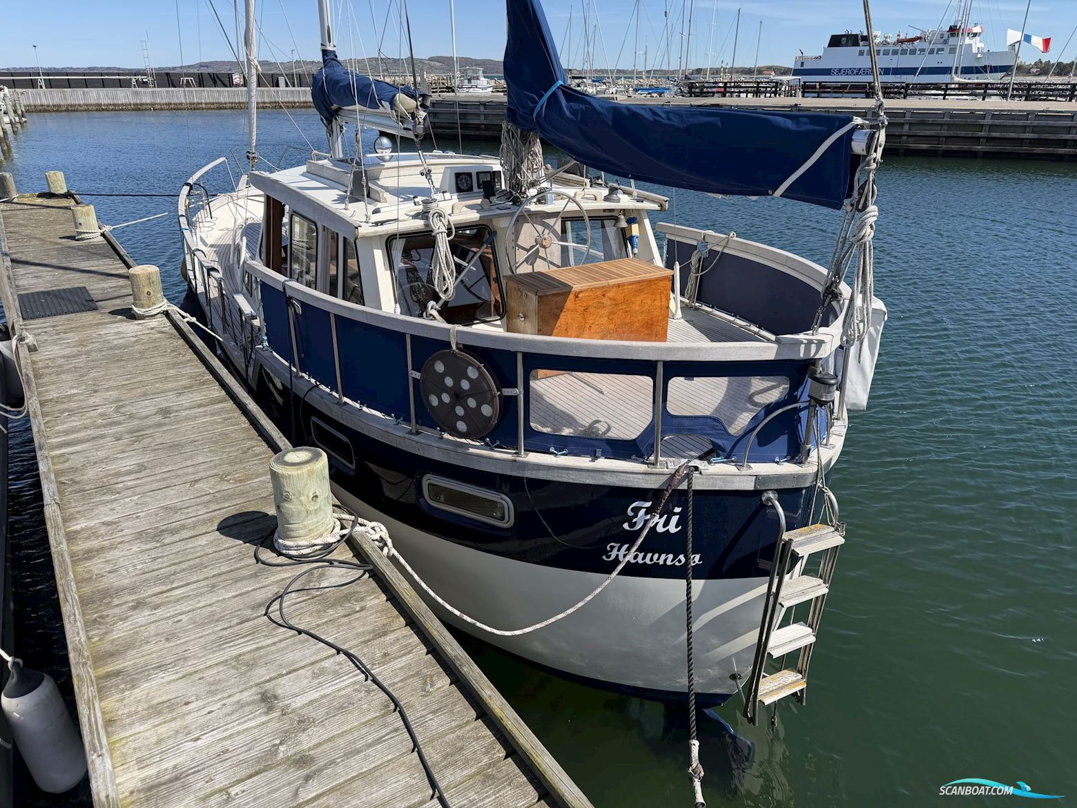 Nauticat 33 Sailingboat 1980, with Mercedes OM 602 engine, Denmark