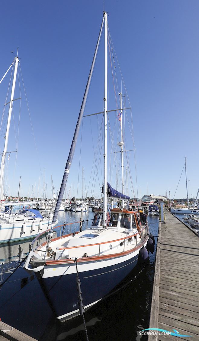Nauticat 38 Sailingboat 1976, with Ford Lehmann 2715E, 6 Cyl. engine, Denmark