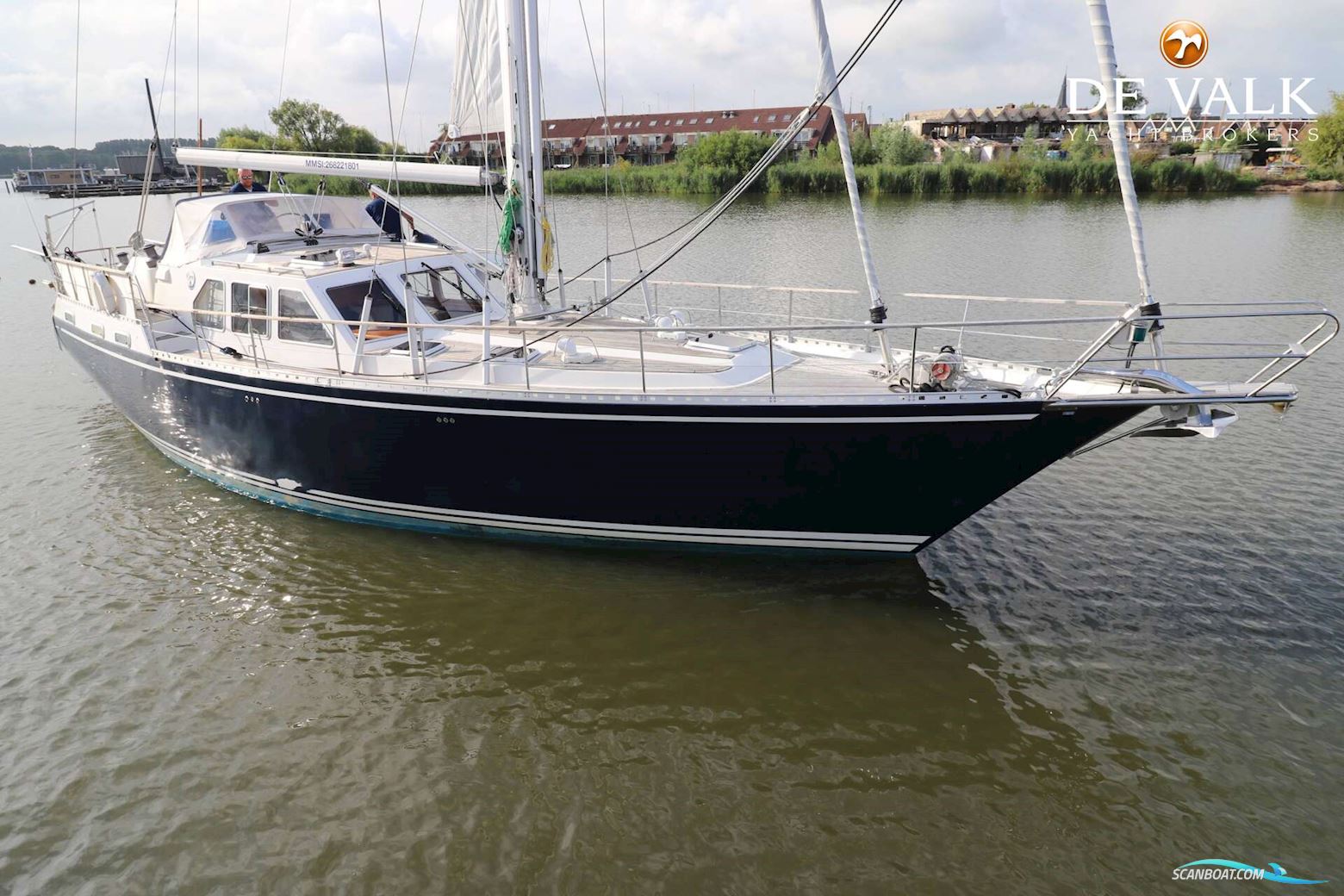 Nauticat 521 Sailingboat 1994, with Ford Sabre engine, The Netherlands