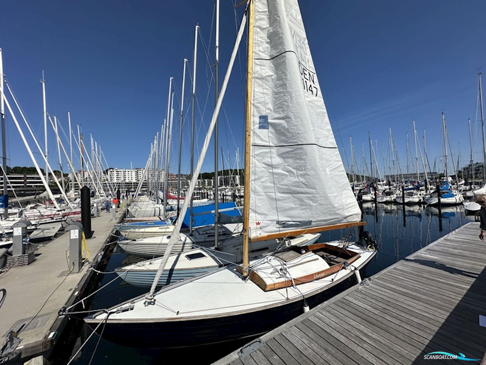 Nordic Folkboat Sailingboat 2015, with Mercuri
 engine, Denmark