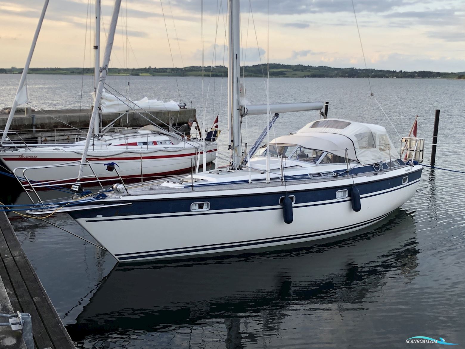 Nordship 35 Sailingboat 1987, with Volvo Penta
 engine, Denmark