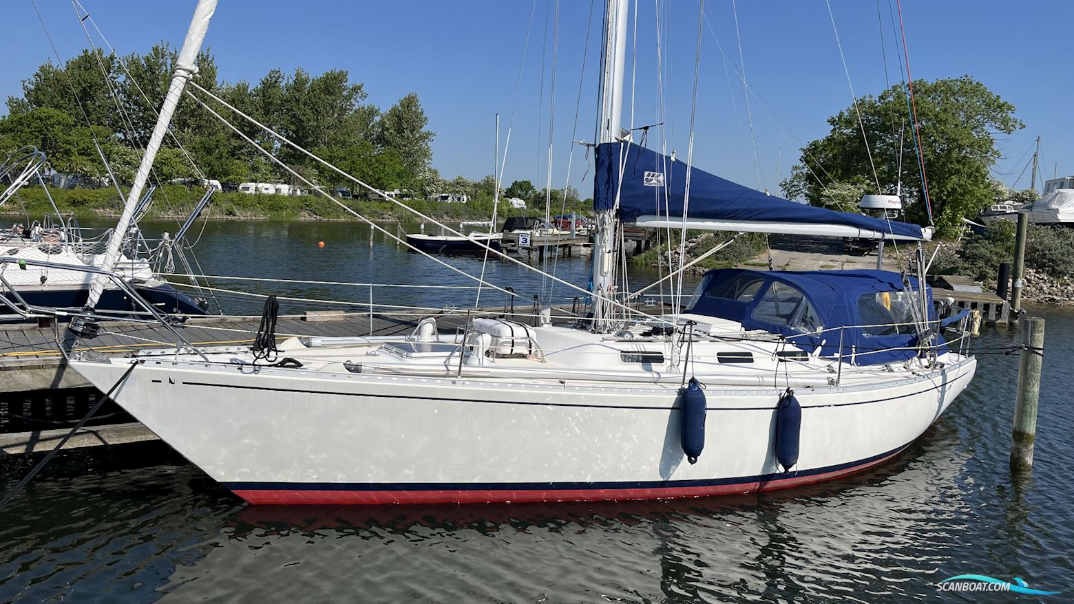 Norlin 37  Sailingboat 1978, with Volvo Penta engine, Denmark